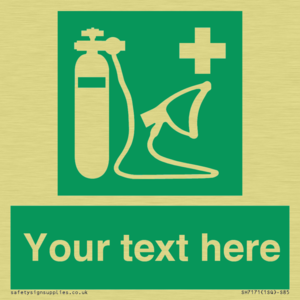 Custom Oxygen resuscitator